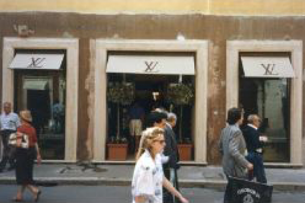 Negozio Louis Vitton